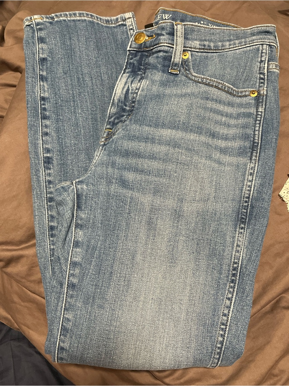 J. Crew Light Wash Straight Jeans